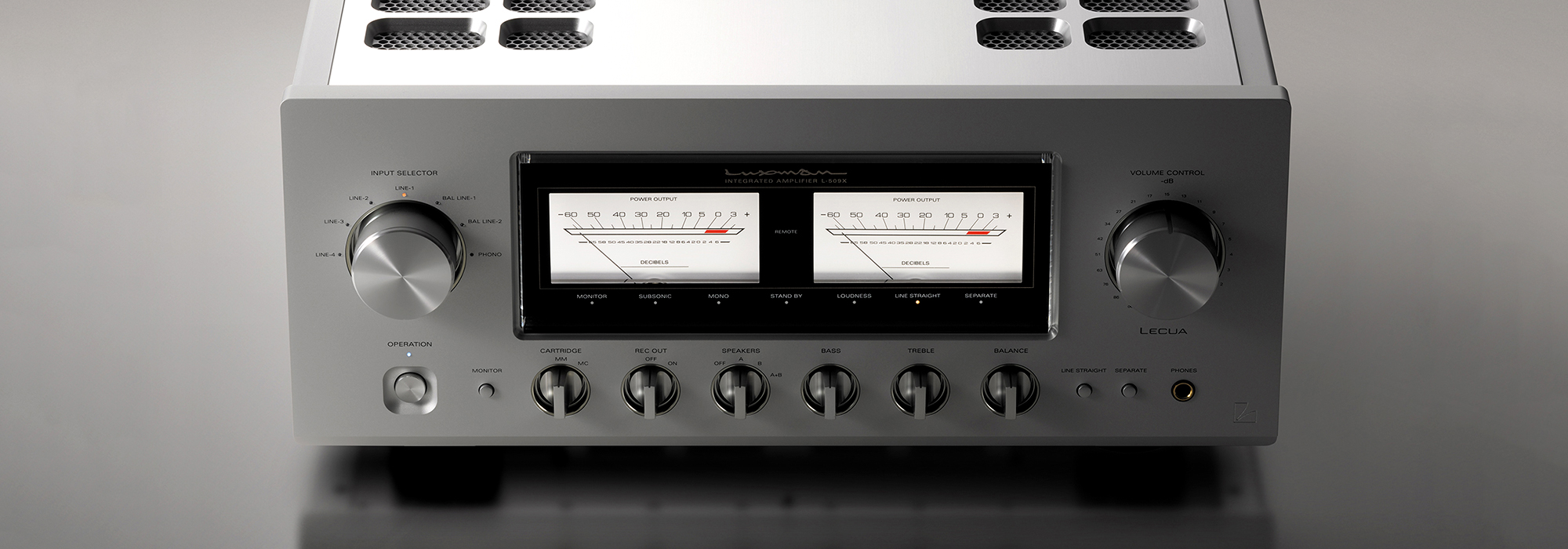 Luxman L509X stereoförstärkare