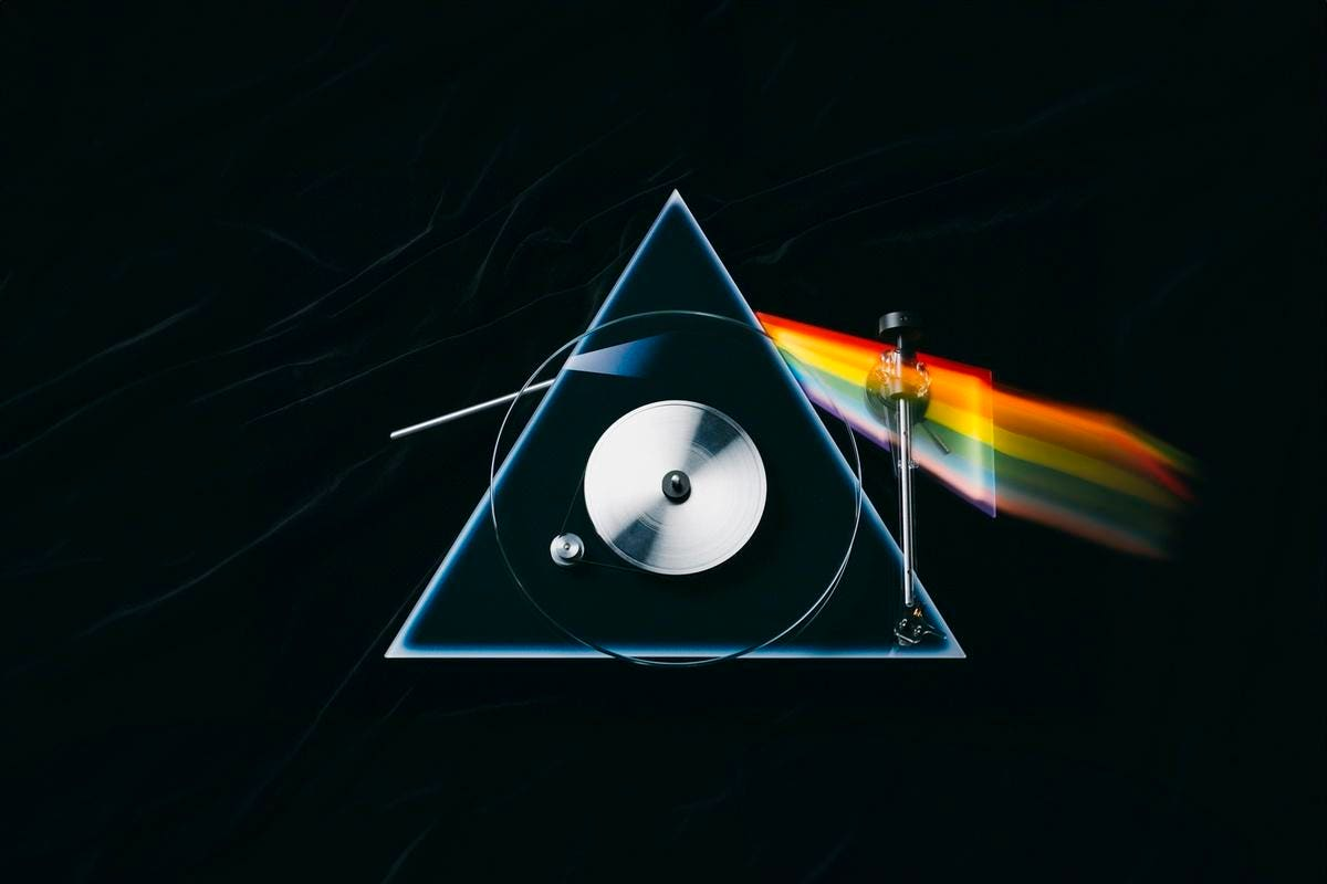 The Dark Side Of The Moon skivspelare