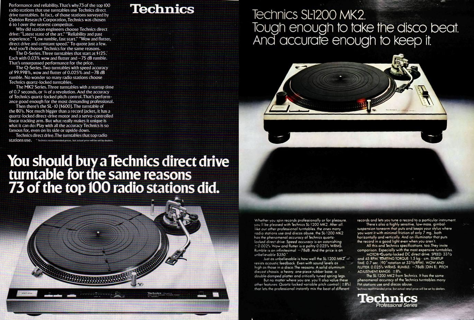 Technics skivspelare