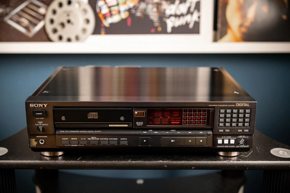 Begagnad Sony CDP-555ESD