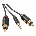 3,5 hane - 2xRCA hane
