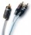 SUPRA Y-Link 1RCA-2RCA White
